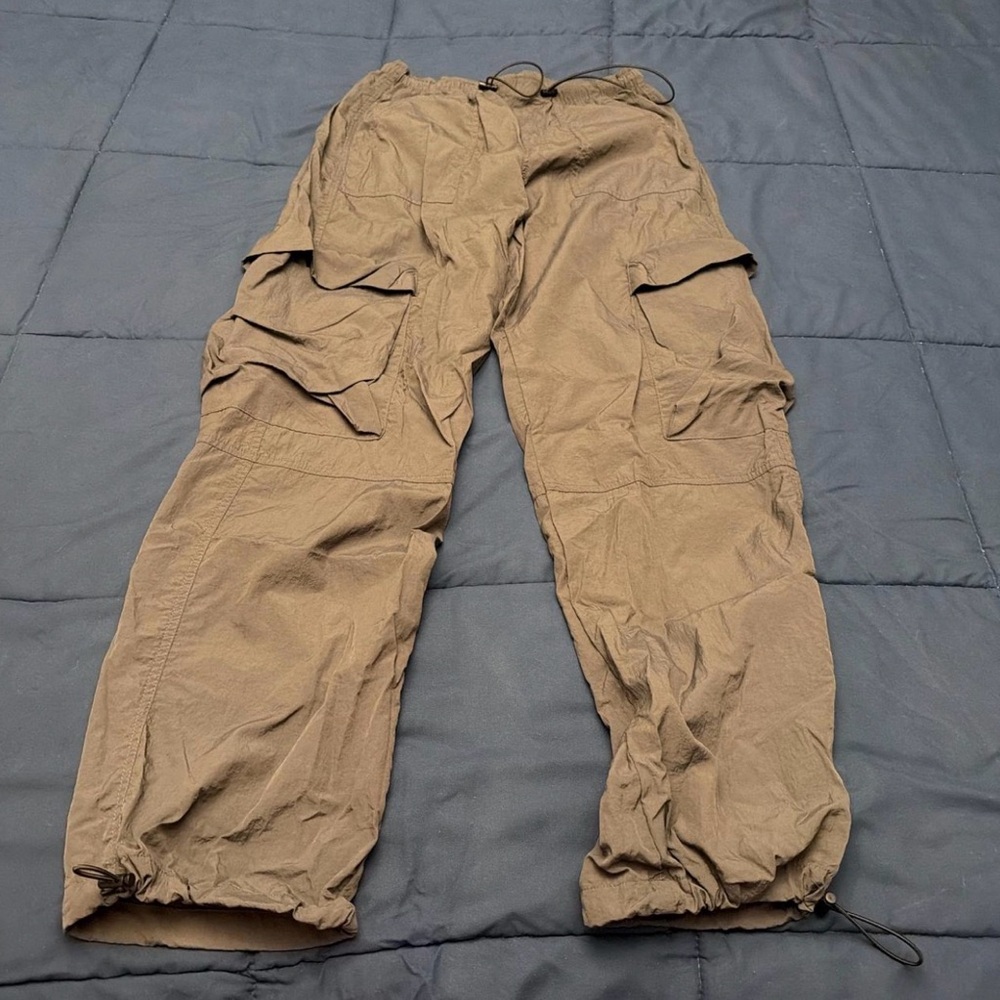 Garage Tan Cargo Pants for women